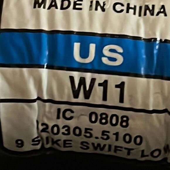 Mizuno Swift Metal Cleats Spikes Shoe Mens 9 Womens 11 - Picture 6 of 7